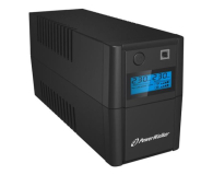 POWERWALKER UPS LINE-INTERACTIVE 850VA 2X 230V PL OUT, RJ11 IN/OUT, USB, LCD VI 850 SE LCD - 208707 - zdjęcie 2